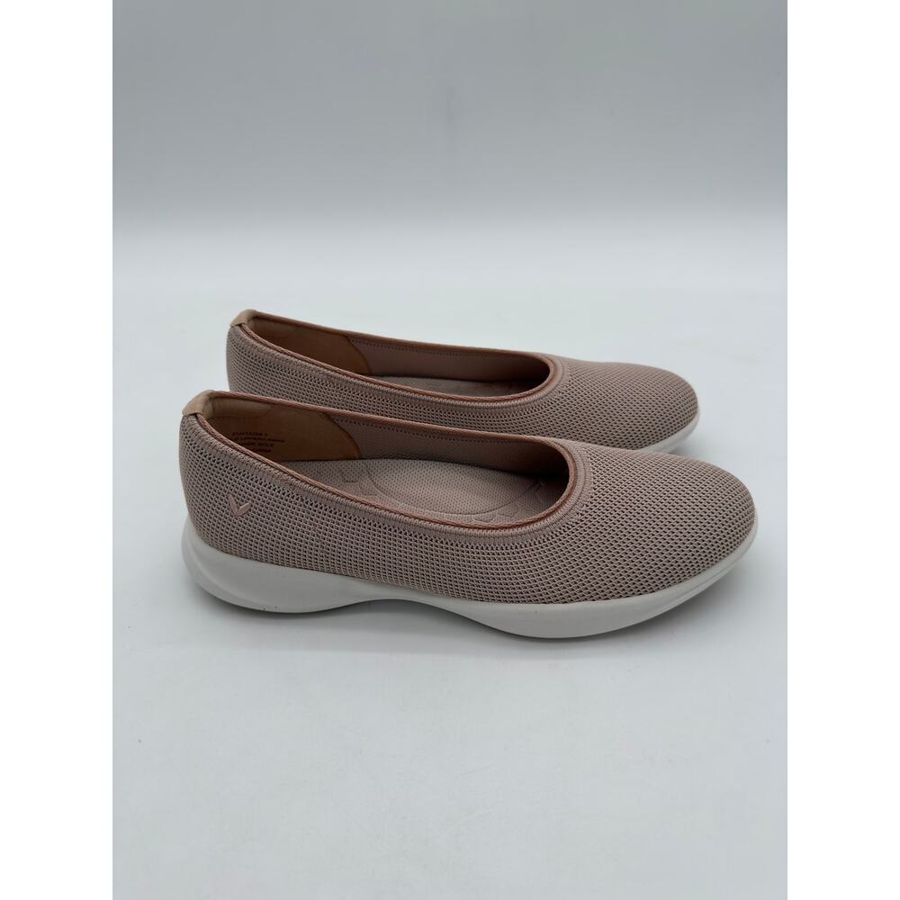 Vivaia Izabel Walker Pro Hybrid Comfort Support Knit Water RPT Flats Taupe 9.5 - Picture 3 of 11